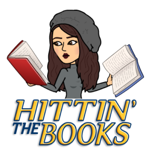 Alexis bitmoji hits the books