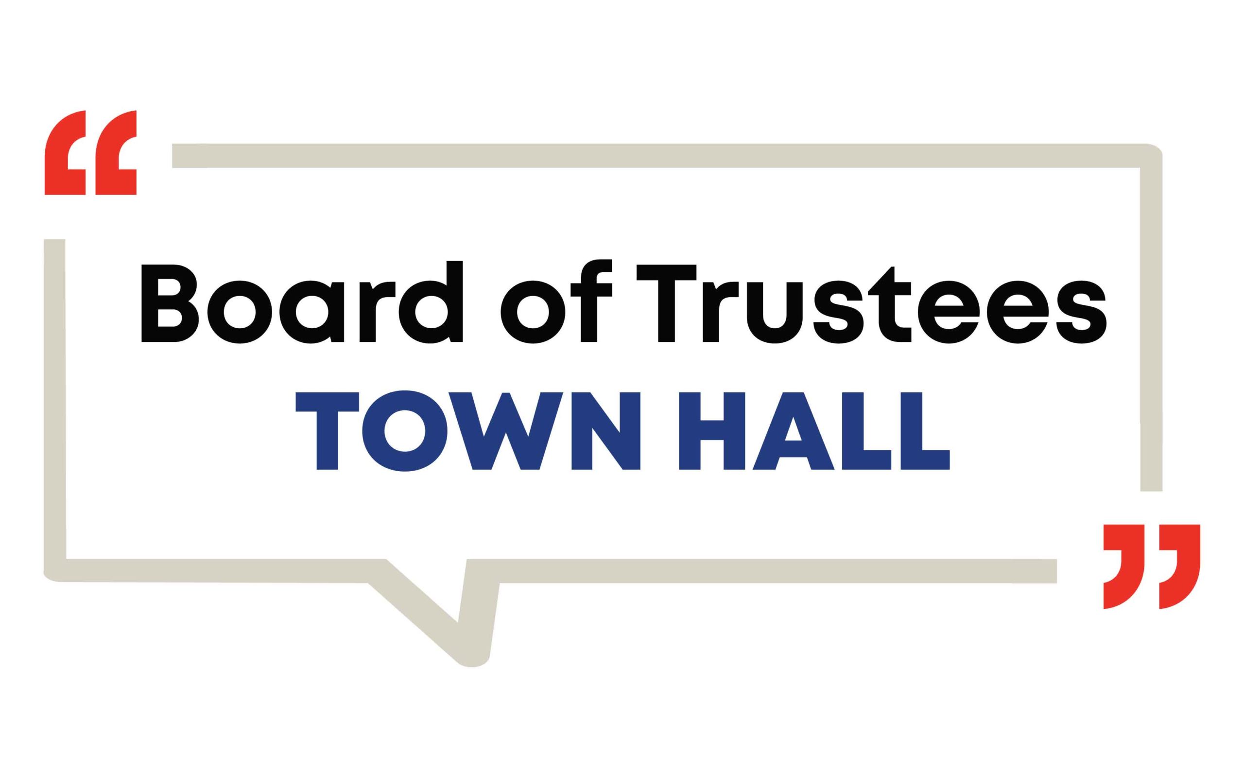 trustee town hall logo
