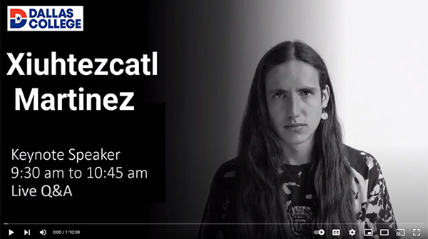 Xiuhtezcatl Martinez, Keynote Speaker, 9:30 am to 10:45 am, Live Q&A