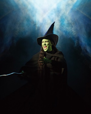 Alyssa Fox in "Wicked" on Broadway.